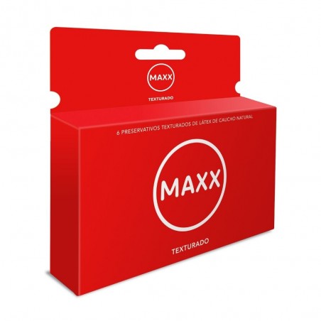 MAXX Preservativos TEXTURADO x 6uns