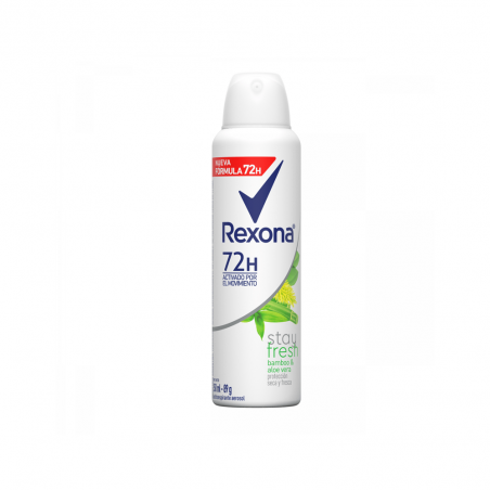 REXONA WOMEN Desodorante Antitranspirante BAMBOO & ALOE VERA x 150ml