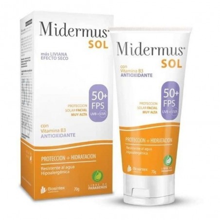 MIDERMUS EMULSIÒN TOQUE SECO SPF 50 X 70G