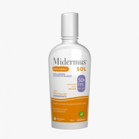 MIDERMUS Protector Solar F50 Emulsión x 150gr