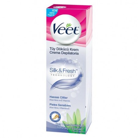 VEET Crema depilatoria PIEL SENSIBLE x 100ml