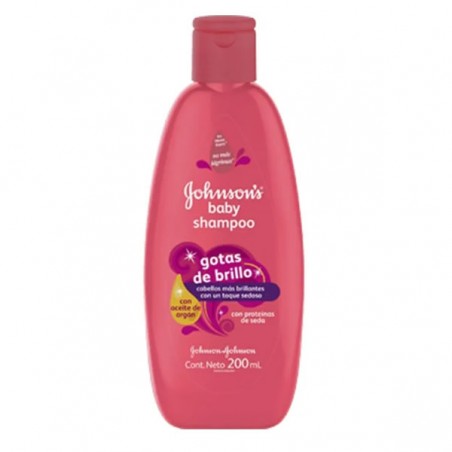 JOHNSON'S BABY Shampoo GOTAS DE BRILLO x 200ml