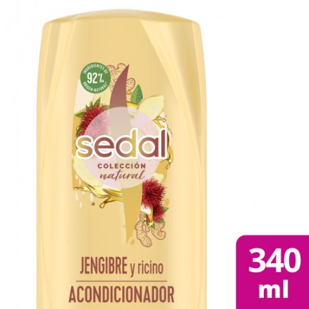 SEDAL Acondicionador JENGIBRE Y RICINO x 340ml