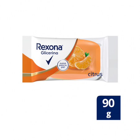 REXONA Jabón de glicerina CITRUS ACEITE x 90gr