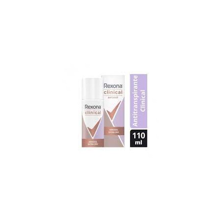 REXONA Desodorante en aerosol CLINICAL WOMEN EXTRA DRY x 67gr