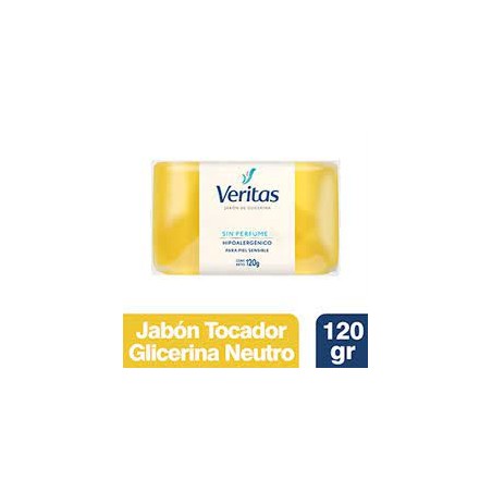 VERITAS Jabón GLICERINA NEUTRO x 120gr