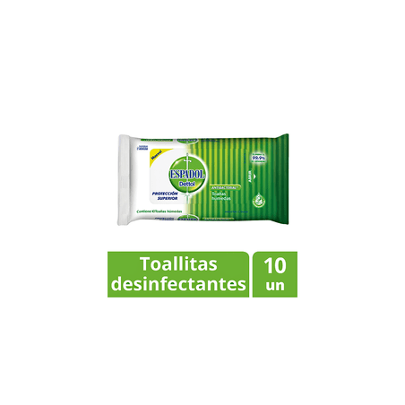 ESPADOL DETTOL Toallitas antibacteriales x 50uns