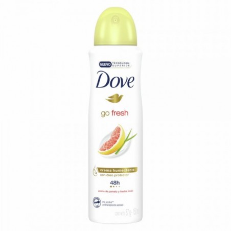 DOVE Desodorante antitranspirante en aerosol POMELO x 87gr