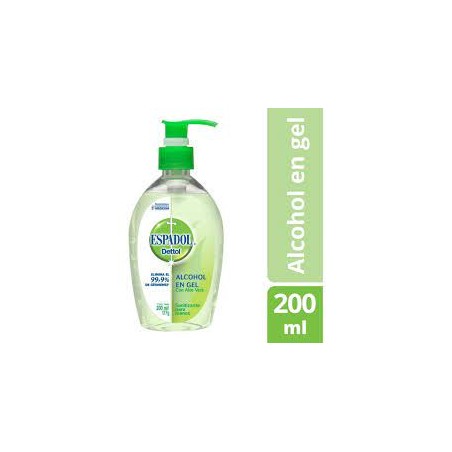 ESPADOL DETTOL Alcohol en gel  x 200ml