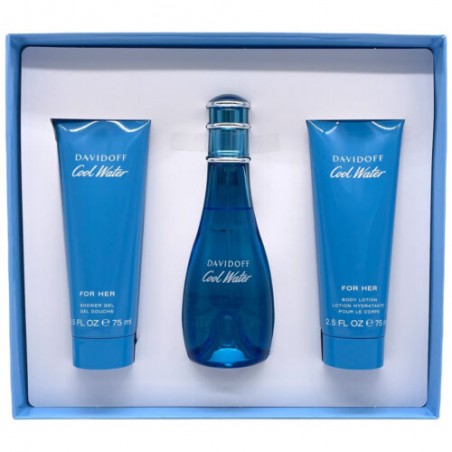 Cofre Davidoff edtx100ml+shower gel x 75ml+ bodyx75