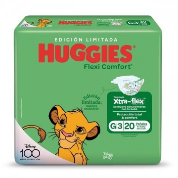 HUGGIES Pañales FLEXI...