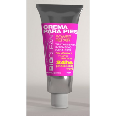 BIOCLEAN CREMA PARA PIES VIT E ACEITES ESENCIALES X 75G