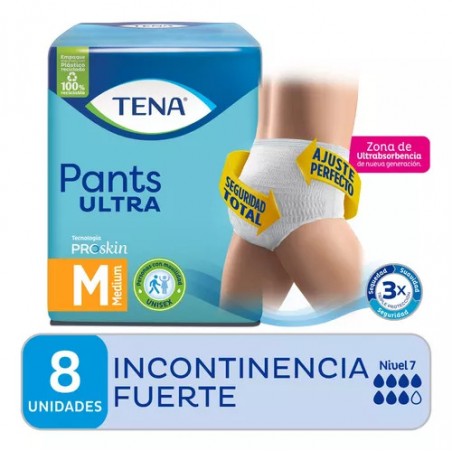 TENA ROPA INTERIOR ULTRA TM X 8UDS