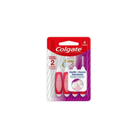 COLGATE CEPILLOS INTERDENTALES X4 UDS