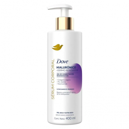 DOVE SERUM CORPORAL  ÀC. HIALURÒNICO X 400ML