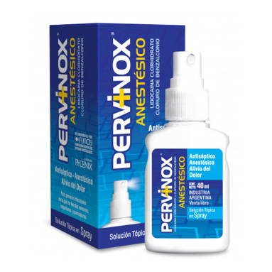 Pervinox Anestésico Spray X40 ml