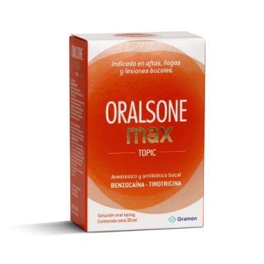Oralsone Max Topic Spray X20 ml