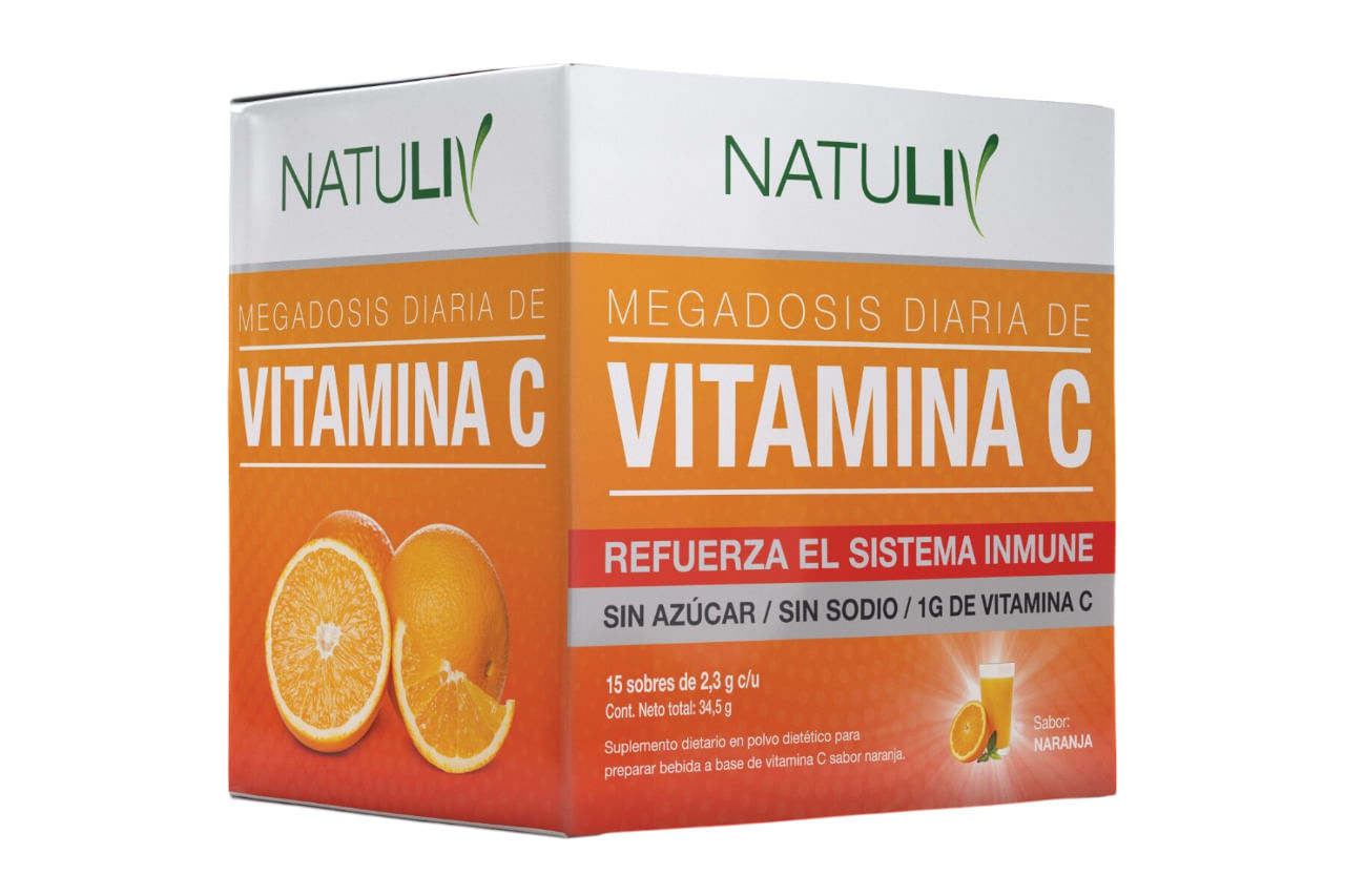 Vitamina C Natuliv Naranja Sobres X 15