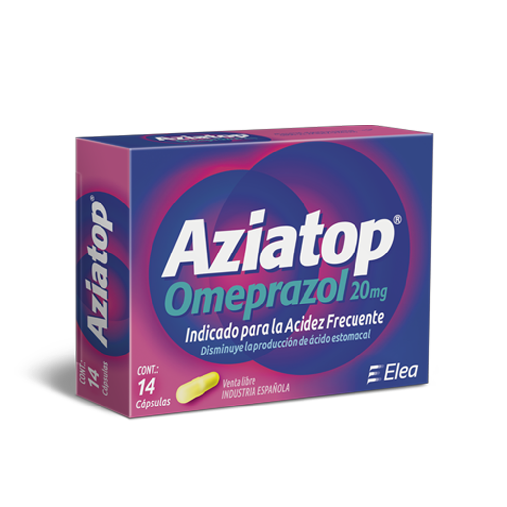 Aziatop 20 mg Cáps x14