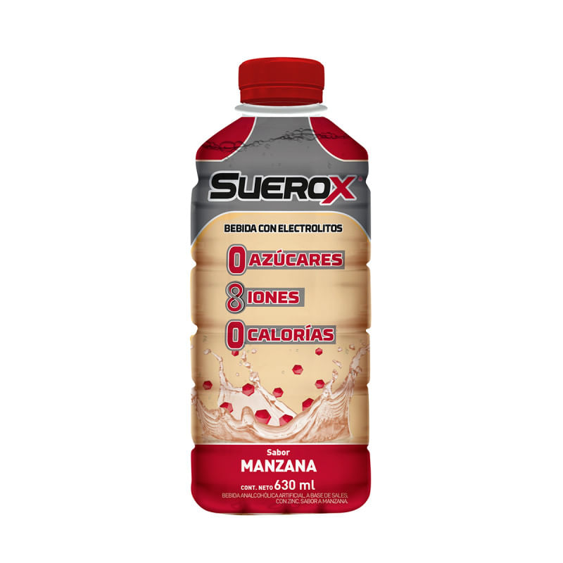 Suerox Manzana Bot.X630 ml