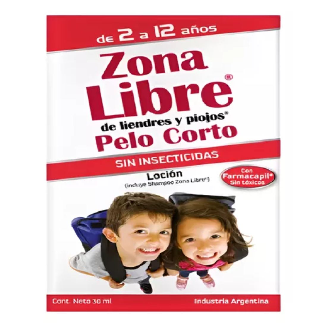 Zona Libre Pelo Corto X 30 ml