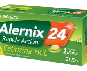 Alernix 24 Rápida Acción Cáps X10