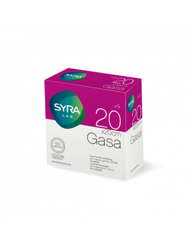 Gasas Nº5 20x20