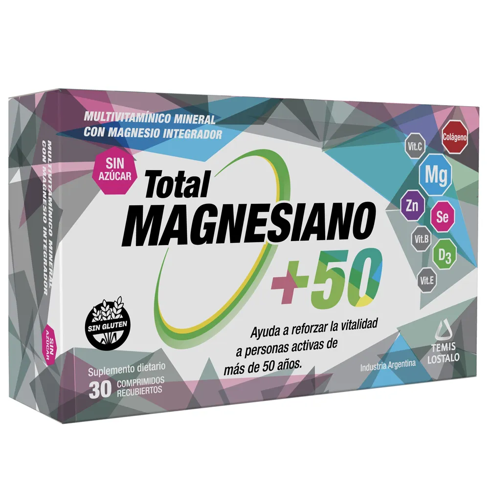 Total Magnesiano +50 Comp Rec X 30