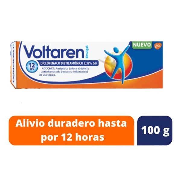 Voltaren 12hs Emulgel Pomo X100 gramos