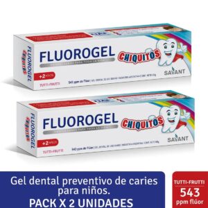 Fluorogel Chiquitos +2 Años X 60g