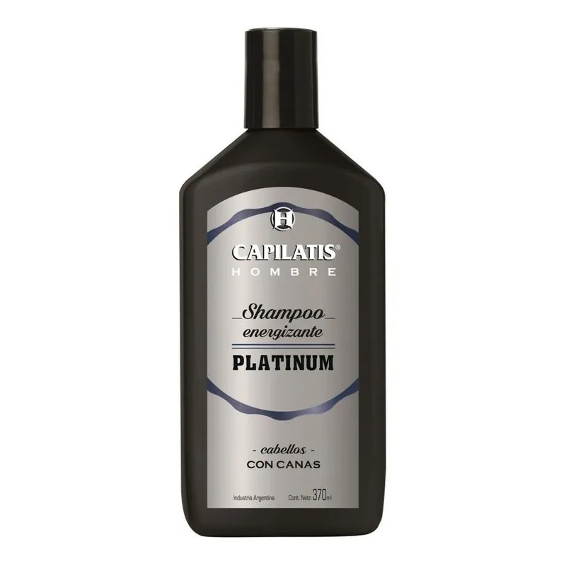 Capilatis Shampoo Hombre Platinum X 370 ml