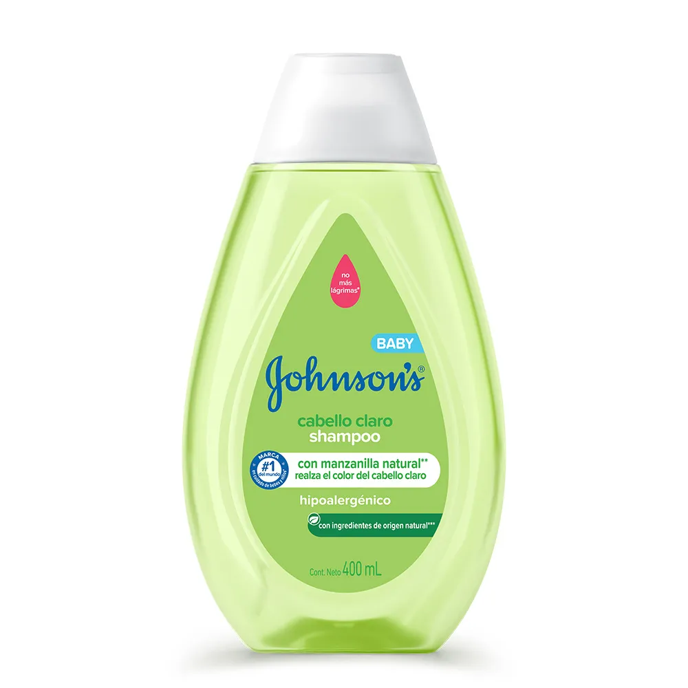 Johnson Baby Shampoo Para Bebes Manzanilla X 400ml