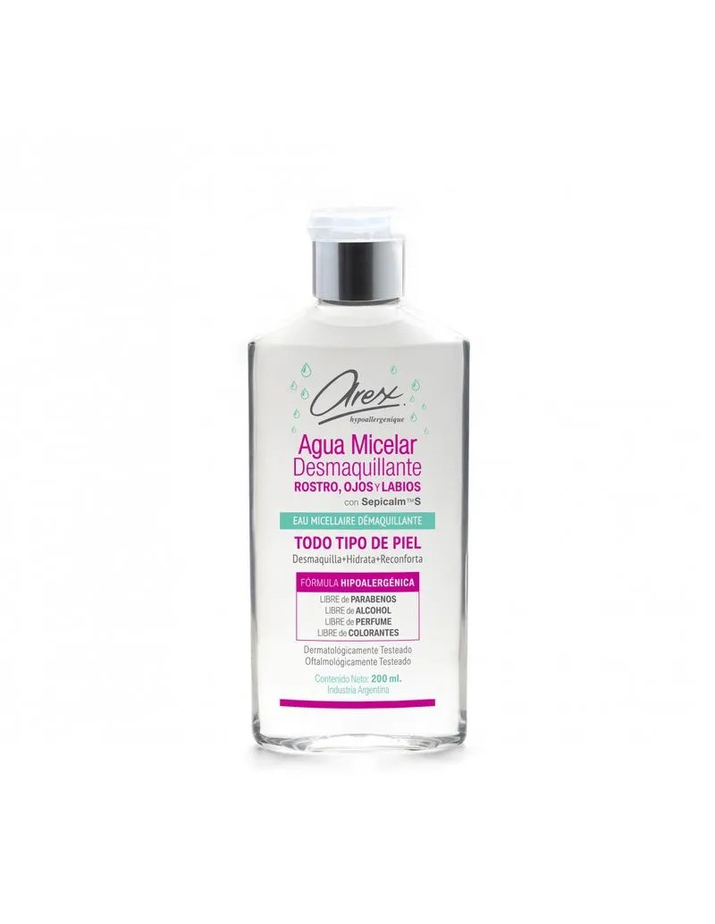 Arex Agua Micelar Desmaquillante X 200ml