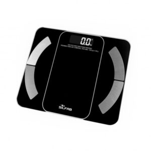Balanza Personal Bluetooth Black hasta 180kg Silfab
