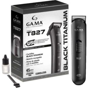 Cortadora de pelo Black TitaniumT827 -USB- GA.MA