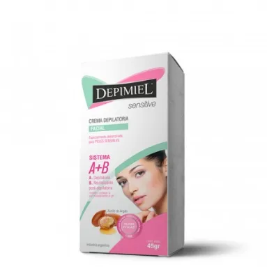 Depimiel Crema Depilatoria Facial Sensitive x 45g