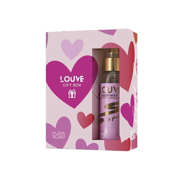 Louve Gift Box Floral -Body Mist + Bàlsamo labial