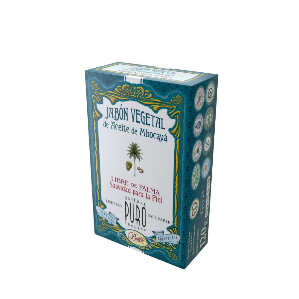 Boti K Puro Jabòn Vegetal Aceite de Mbocayà x 120g