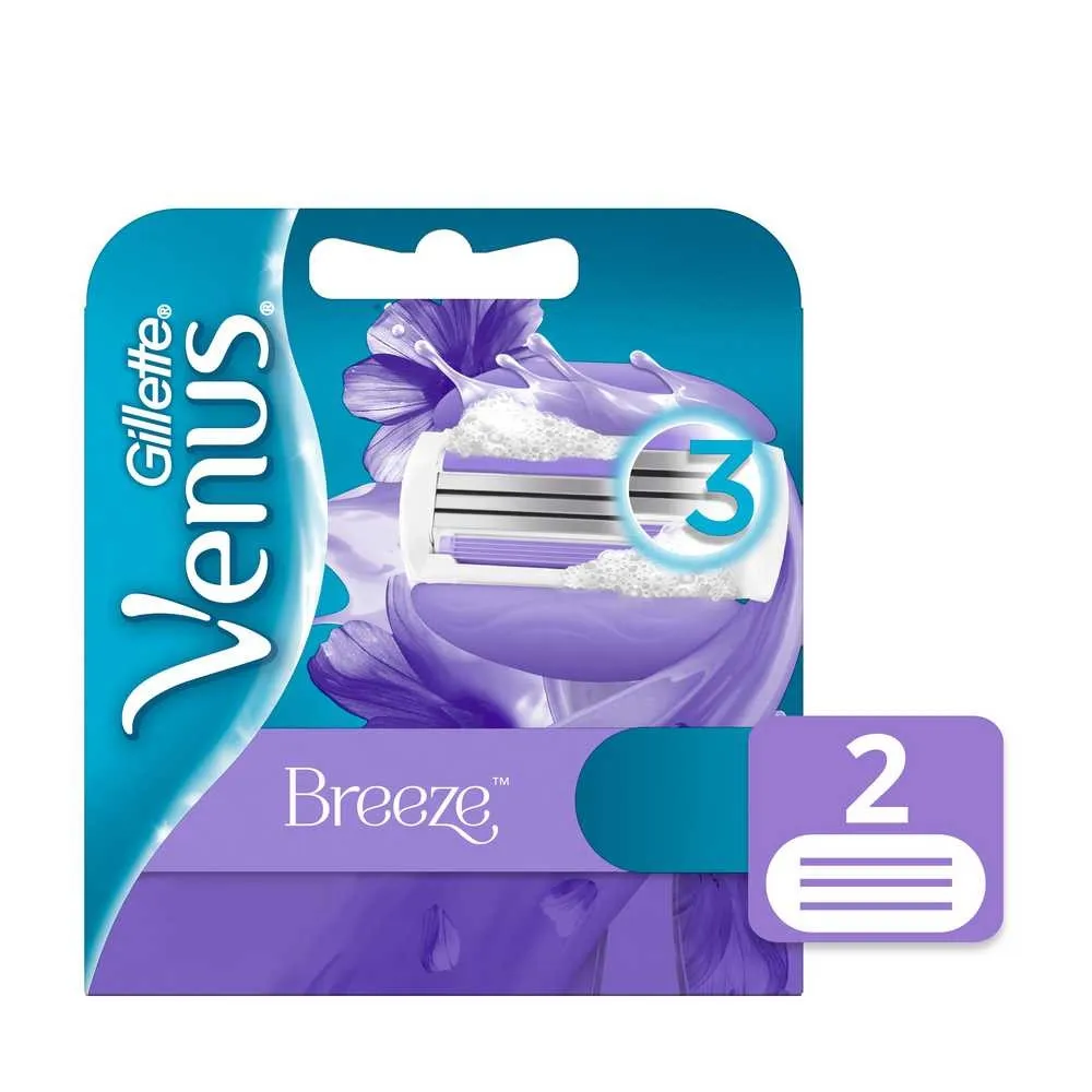 Gillette Venus Breeze 3 Hojas Rep x 2 uds