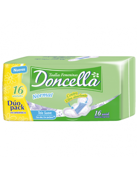 Doncella Normal Tela Suave x16