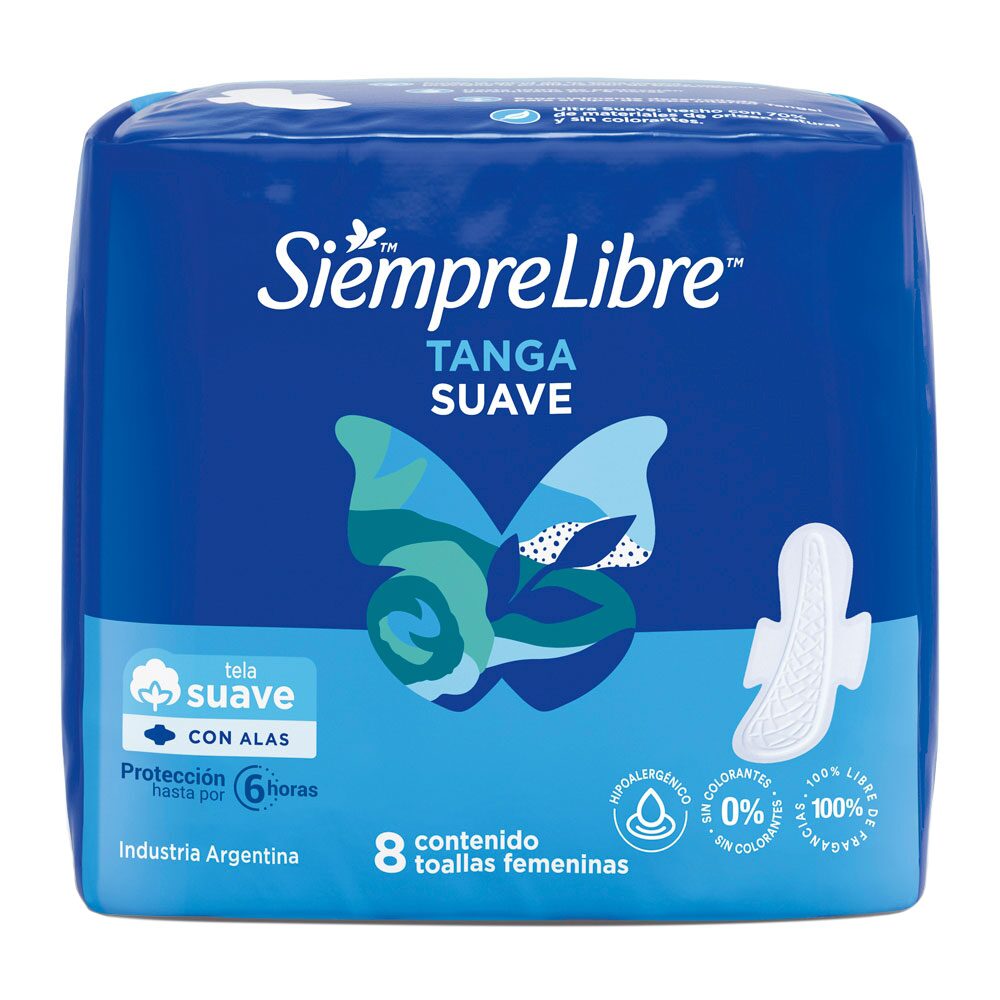 Siempre Libre Confort Tanga x 8 uds