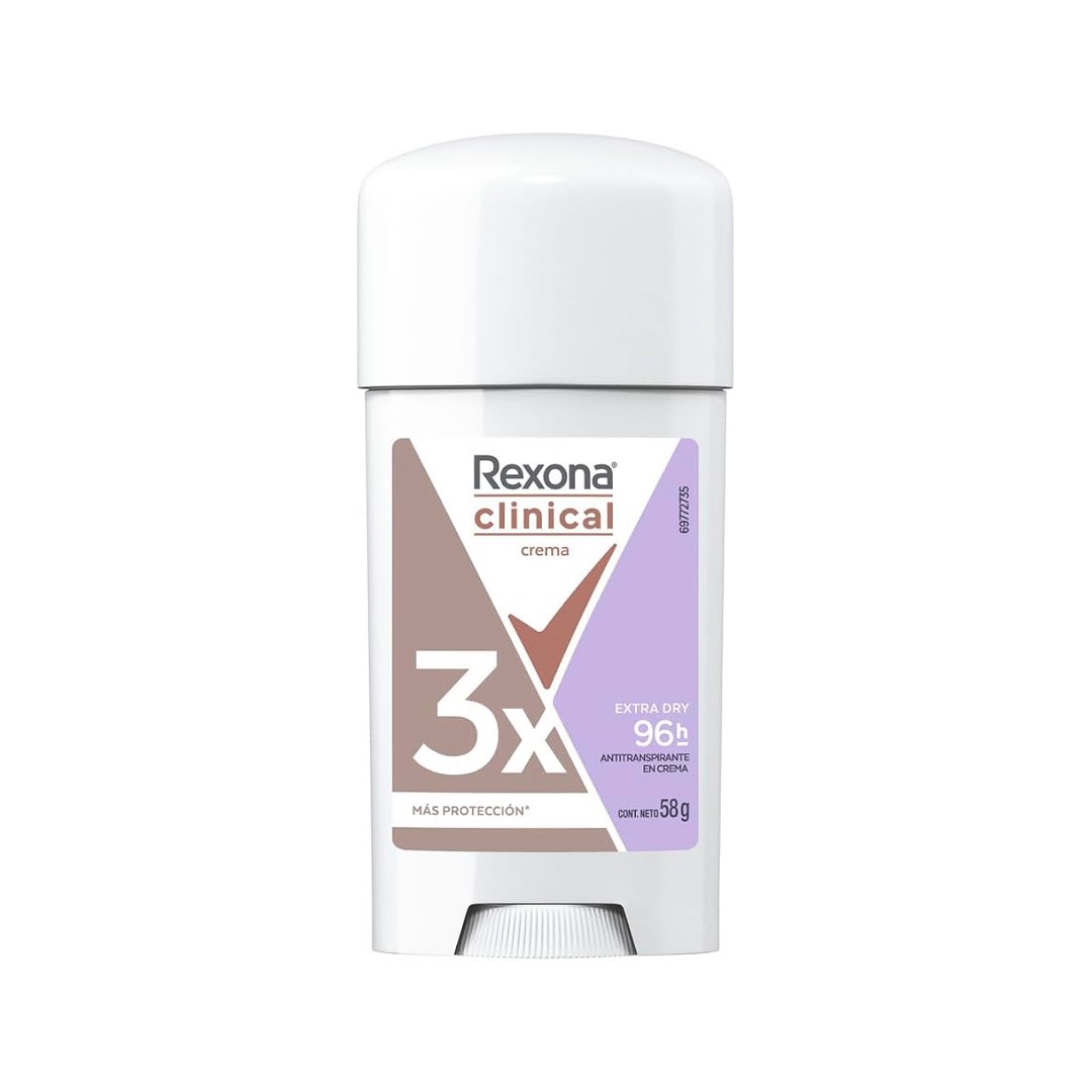 Rexona Clinical Extra Dry Cr Invisible 96hs x 58g